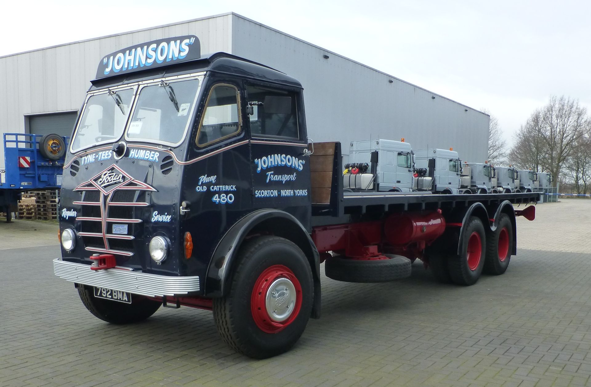 FODEN TRUCK, FODEN S18 FLAT